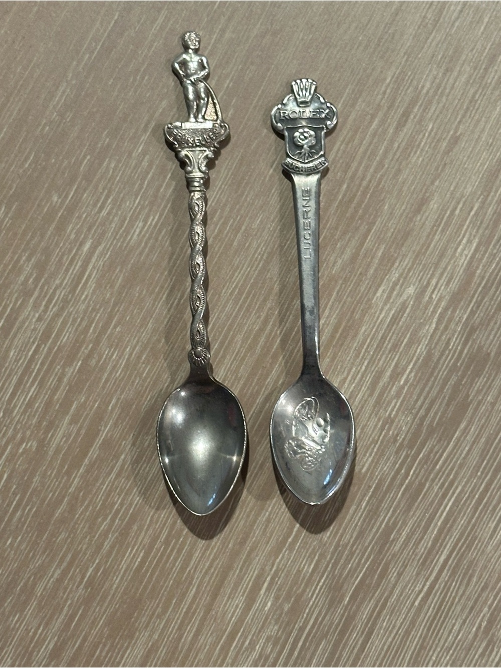 1979 Europe Travel Souvenir Spoon Set